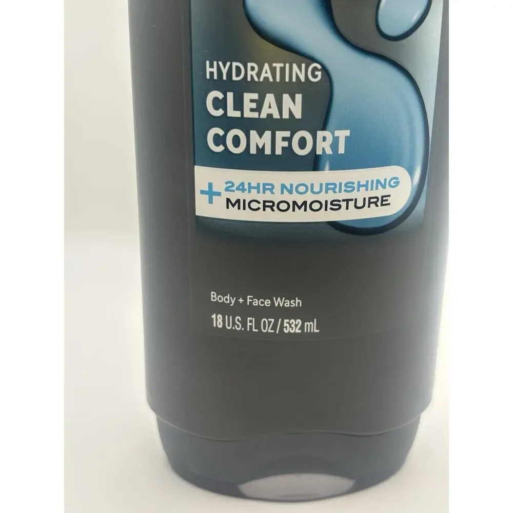 DOVE MEN +CARE | CLEAN COMFORT Hydrating Body+Face Wash 24hr Micromoisture 18oz